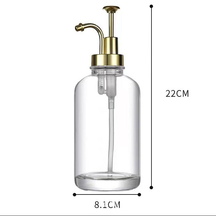 Glass Pump Dispenser - Set of 2