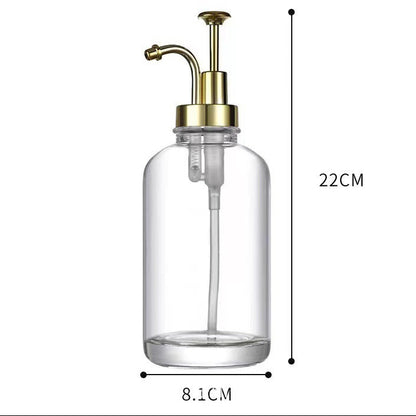 Glass Pump Dispenser - Set of 2