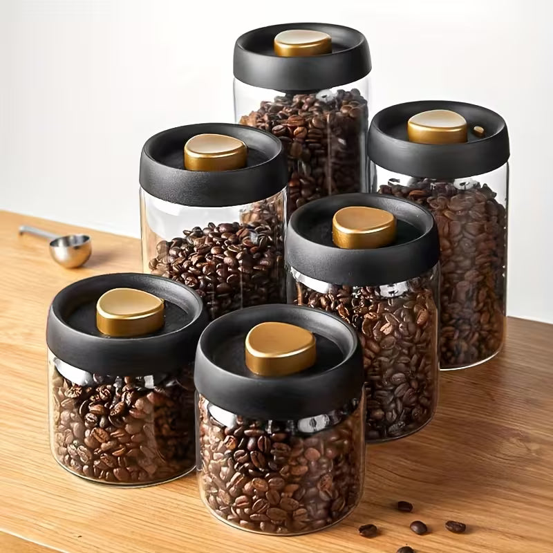 FreshSeal Glass Storage Containers - Airtight & Moisture Proof